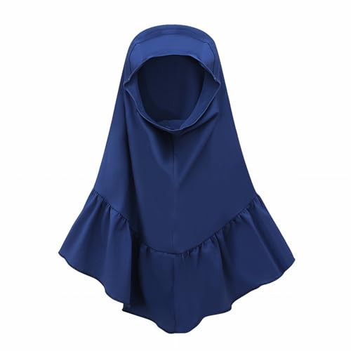 Kids Toddler Girls Prayer Dress Muslim Clothes Long Sleeve Abaya with Hijab Maxi Islamic Scarf Clothes Set3