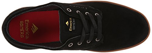 Emerica Men\'s The Romero Laced Skateboarding Shoe,Black/Gum,10.5 M US