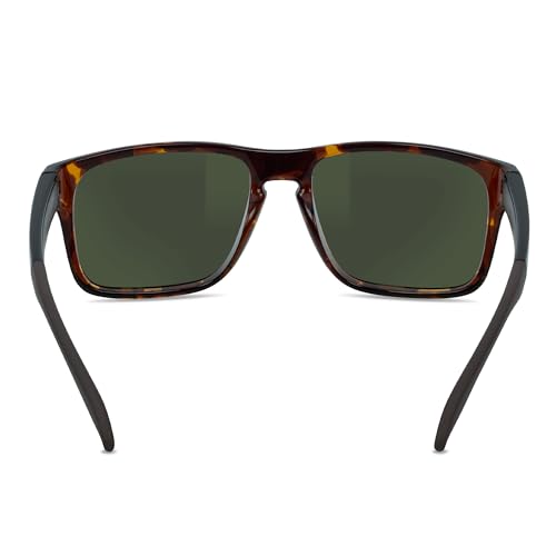 Image of Bnus italy made classic sunglasses corning real glass lens w. polarized option