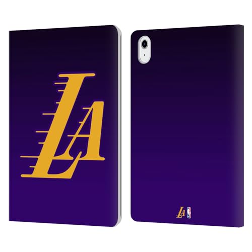 Étui iPad Air 11 Los Angeles Lakers housse cuir protection NBA