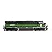 Athearn HO SD60M Tri-Clops w/DCC & Sound BN #9227 ATHG75639 HO Locomotives