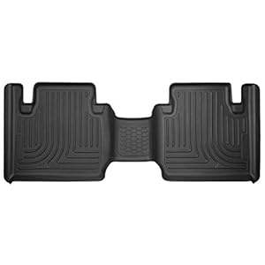 Husky Liners Weatherbeater Floor Mats | Fits 2012-2023 Toyota Tacoma, (Access Cab) | 2nd Row, 1-pc Black – 14941