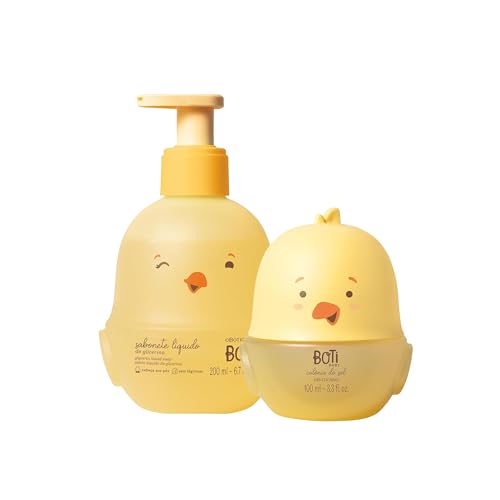 O Boticário Boti Baby Sun Cologne + Liquid Soap Bundle (3.3oz & 6.7oz)