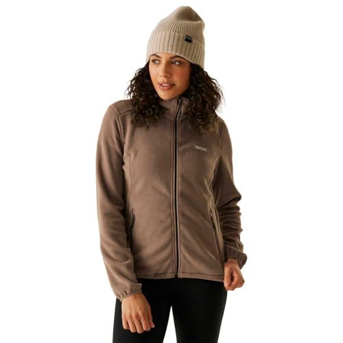 Regatta Floreo IV - Forro polar para mujer, marrón, 48