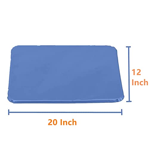 Almohada de enfriamiento 30.5 cm x 50.8 cm ligera portátil miniatura 2