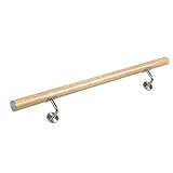 pintar balaustrada exterior Longitud seleccionable - de 60 cm a 200 cm para diferentes necesidades, esta elegante barandilla hace que su escalera o balcón llamen la atención. Las barandillas con conectores también están disponibles para autoensamblaje