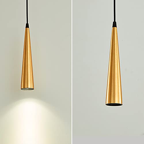Spots de bar suspendus or réglables pour chambre 6000K