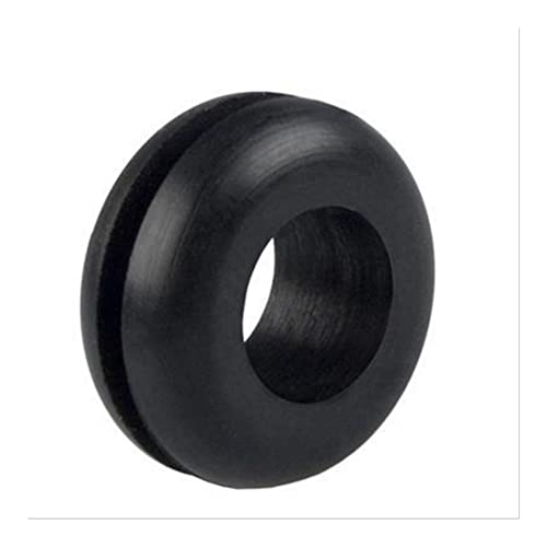 Rondelles 50 / 100pcs Caoutchouc Caoutchouage Câblage Câblage Câble Câble Joint de caoutchouc Assortiment de joint de caoutchouc pour Protéger des outils matériels du câble de fil Rondelle de blocage Cover