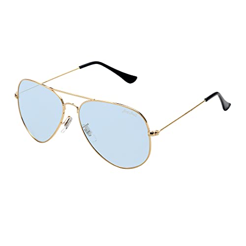 Image of grey jack Polarized Aviator Sunglasses lightweight Stylish Glasses for Men Women UV Protection S110102