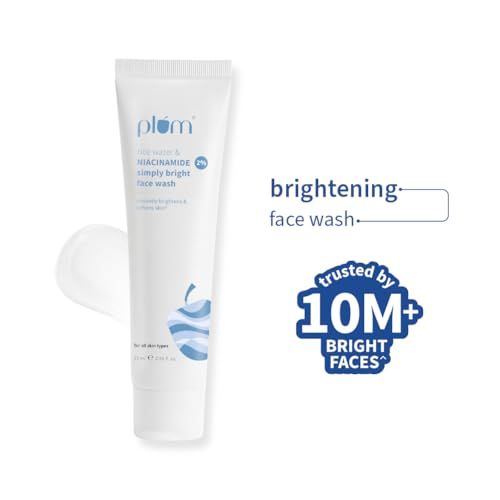 Image of Plum Simply Bright 2% Niacinamide Face Wash 15ml