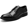 Temeshu Mens Oxfords Lace Up Casual Dress Shoes Classic Formal Modern Business Shoes DS08