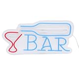 [Uso versátil] es adecuado para varios parámetros, como bares, restaurantes, tiendas, casas u oficinas para una decoración o publicidad efectiva.