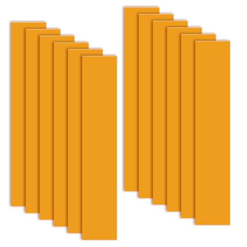 QfwdfcTrenz 12 Pcs Zero Gap Woodworking Tape, 2x12 Inch