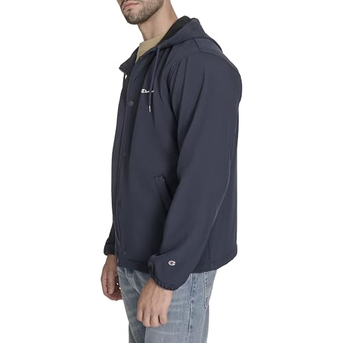 Image of Champion Men's Hooded Coaches Rain Jacket