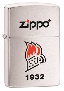 Zippo Sturmfeuerzeug Brushed Chrome Nachfüllbar Windfestes Design Geschenkbox Made in USA