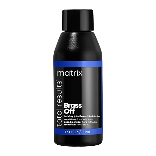 MATRIX Total Results Brass Off Nourishing Conditioner | Nourishes & Moisturizes Dry Hair | For Color Treated Hair