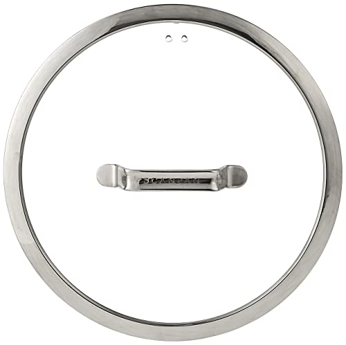 Scanpan Techniq SC41903000 Glass/Stainless Steel Lid, Silber, 30 cm - Image 2