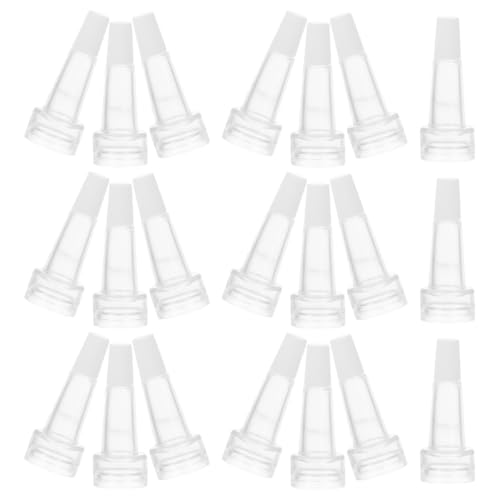 TOMETURE 50 Stück Transparente Serumflaschen aus Kunststoff mit Tropfverschluss Kleine Präzisionsfläschchen zur Essenzaufbewahrung für Labor und Kosmetik