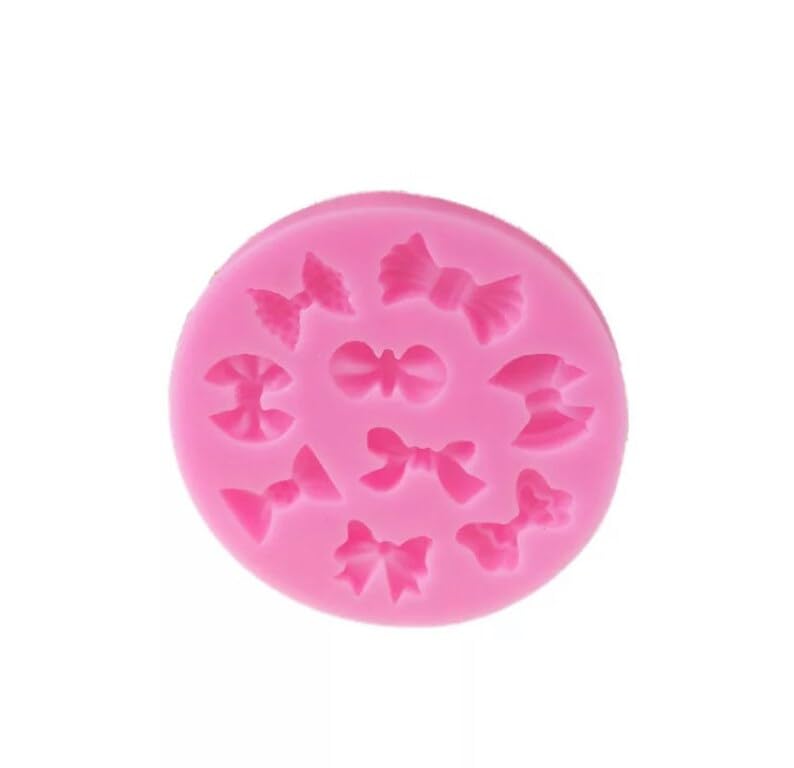 RKPM HOMES Mini Round Bow Shape Chocolate Fondant Mold I 3D Bowknot Candy Silicone Mould I for DIY Handmade Sugarcraft Cake Décor Polymer Clay Muffin Cookies Jelly Cupcake Gummy Resin Art Crafts (B0DCW8LM4M) Amazon Price History, Amazon Price Tracker