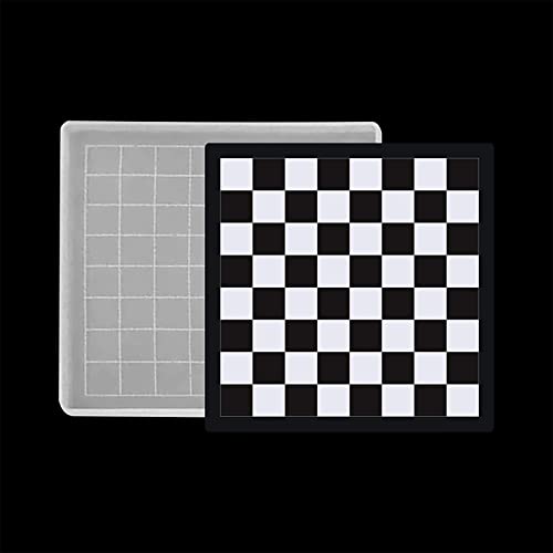 Moule silicone résine époxy pour bijoux et fabrication damier 3D