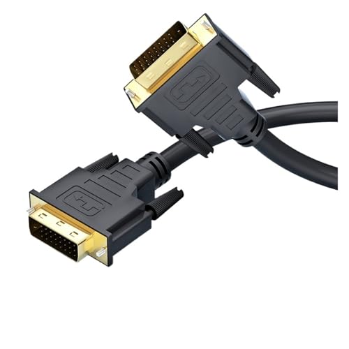 High Speed DVI Cable 1M,1.8M,2M,3M Gold Plated Plug Male-Male DVI TO DVI Kable 1080p For LCD DVD HDTV XBOX(2.0M)
