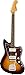 Fender Squier Classic Vibe '60s Jazzmaster - 3-Color Sunburst Bundle with Gig Bag, Instrument Cable, Tuner, Strap, Strings, Picks, and Austin Bazaar Instructional DVD