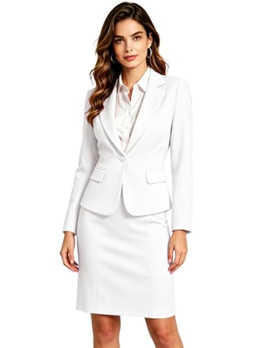 Ensemble de 2 jupes pour femme de style décontracté et coupe crayon chic - 6