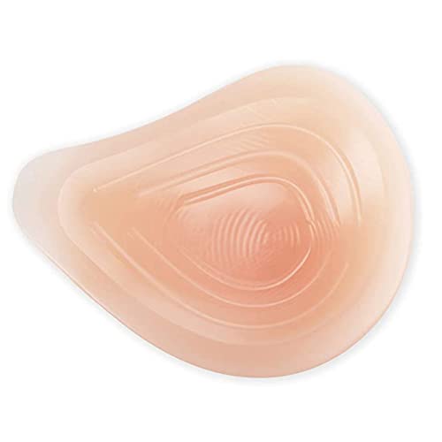 KazeRyu Prótesis Mamarias De Silicona Autoadhesivas, Reutilizables Y Asimétricas: Prótesis For Mastectomía E Insertos Cóncavos For Realzar El Sujetador.(Right Side Only,400g/Piece)