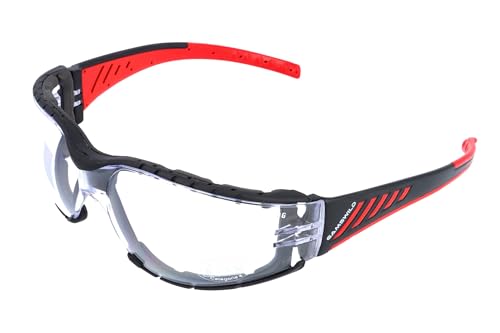Lunettes de soleil sport anti-buée GAMSWILD WS7122 avec clip coupe-vent rembourré