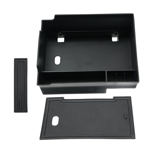 Attisfiera Armlehne Handschuhfach Organizer Aufbewahrungsbox für Ioniq 6 Mittelkonsole Aufbewahrungsbox Armlehne Organizer Mittelarmlehne Handschuhfach