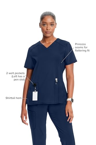 Blouse médicale col en V idéale pour les gardes à l'hôpital - 4