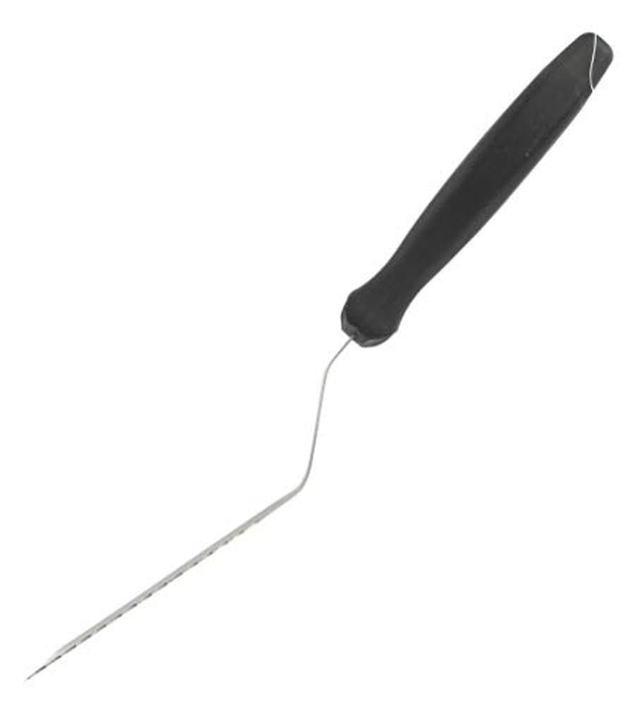 Fackelmann FM Professional 21718 Spatule cuisine, Spatule service, Spatule, Ustensile de cuisine, Acier inoxydable, Polyamide, Argenté, Noir, 26 cm x 4,5 cm x 0,1 cm