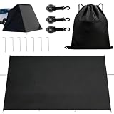 Zahoken Toile de Hayon pour SUV,Abri de Changing Arrière de Voiture   Tente d'de Hayon pour Camping | pour Plage Camping Randonnée Voyage Pique Nique Remorque Automobile