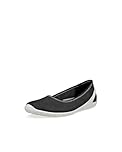 ECCO Women's Biom Lite Skimmer Ballerina Sneaker, Black, 11-11.5