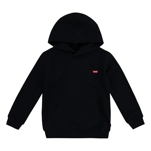Sweat à capuche bébé garçon Levi's Kids LVB Mini Batwing noir confortable