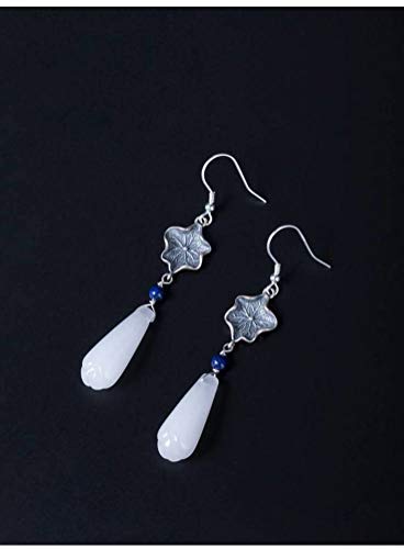 Boucles d'oreilles de Fleur de Magnolia Blanc pour femmes - 3