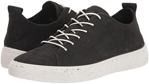 ECCO Men's Street Tray Recru Sneaker, Black Nubuck, 10-10.5 | Image 6