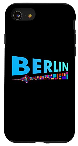 �x�������x�A�f�U�C���̃x������T�V���c I Love Berlin �X�}�z�P�[�X iPhone SE (2020) / 7 / 8 �p