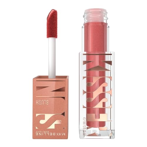 Rostro, Beauty Maybelline New York Rubor Líquido de mejillas Sunkisser Blush, tono 6 City Sizzle, 4.7ml