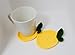 Lemon Coasters for Drinks Set of 2 Pcs Handmade Crochet, Cute and colorful Handmade Woven Coaster Set for Coffee Table Mug Cup Mat Tabletop Protection Home Décor Desk Decoration Gift for all occasions