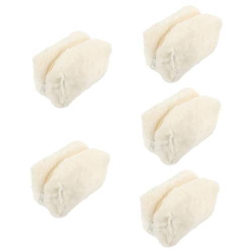 Trousse de toilette peluche voyage compacte légère rangement accessoires beauté avec zip