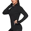 Pinspark-Womens-Track-Jacket-Breathable-Running-Jacket-Zip-Up-Sportswear-Slim-Fit-Workout-Tops Pinspark Women Workout Jackets Running Yoga Active Jacket Zipper Track Tops Long Sleeve Sportswear Black L