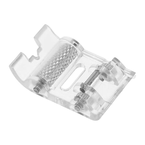 YOSADIER Leather Presser Foot for Sewing Machine Roller Presser Foot Snap Suitable for Domestic Sewing Machine