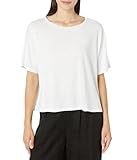 Eileen Fisher Dolman Tee White MD