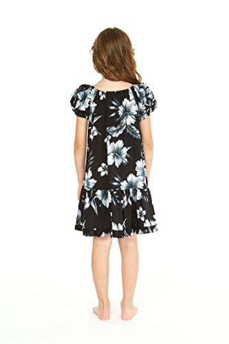 Image of Hawaii Hangover Family Matching Hawaiian Clothes, Midnight Bloom | Family matching Hawaiian outfits, Midnight Bloom, lightweight rayon, machine washable, tropical floral print, luaus, cruises