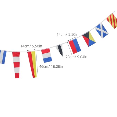 Drapeaux de Code International pour Navigation Marine et Signalisation de Navires - 3