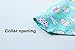 Easter over the collar dog bandana, handmade pastel color spring slip on pet bandana (Bunnies and Easter Eggs, Medium)