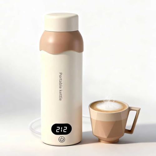 Travel Mini Electric Tea Kettle Small, 6 Temper Controls Por