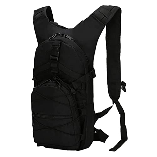 Sac à dos de randonnée noir 15L imperméable pour homme et femme