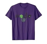 Node JS Logo Nodejs Programmer Developer Distressed Vintage T-Shirt